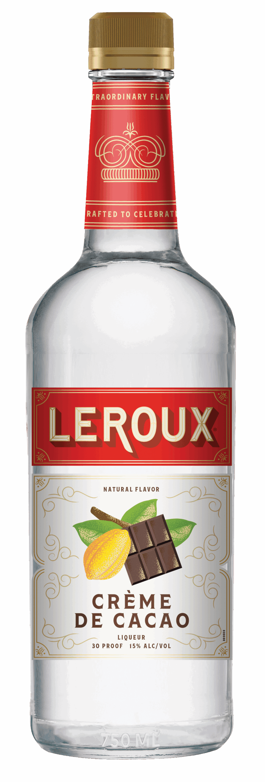 Leroux White Crème de Cacao Liqueur