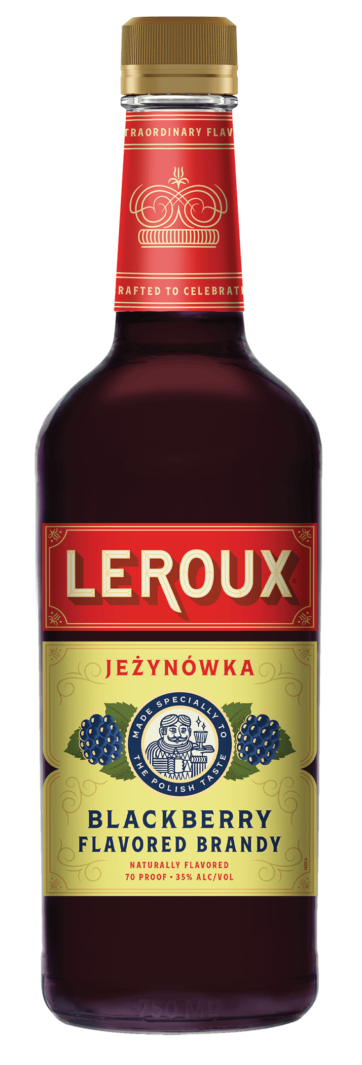 Leroux Jeżynówka Polish Blackberry Flavored Brandy